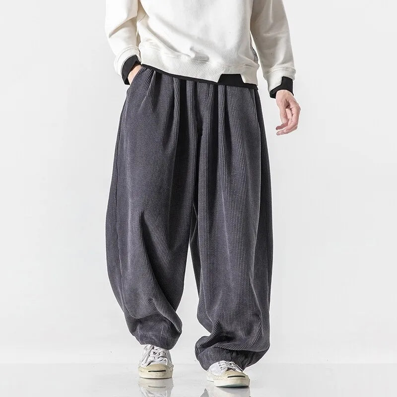 DriftCord Wide-Leg Pants