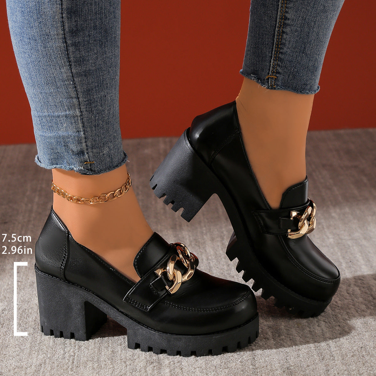 Sydney Platform Loafers