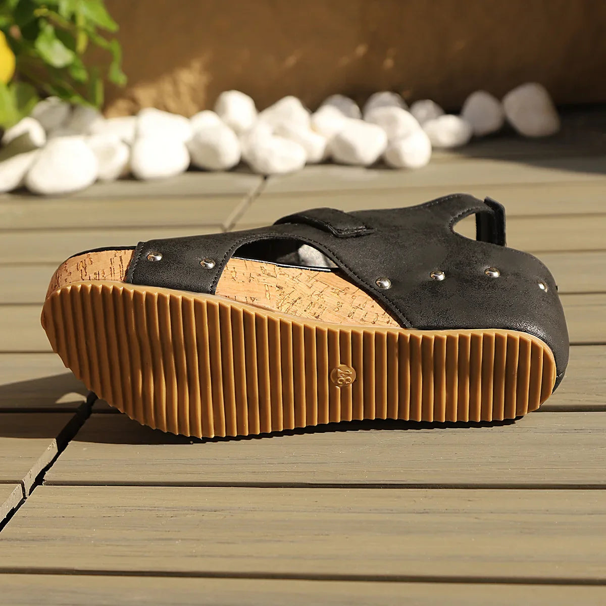 Evelyn Wedge Sandals
