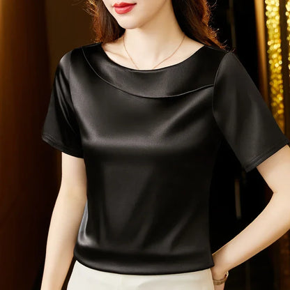 Mia Satin Shirt