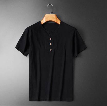 Riley Cotton-Linen Tee