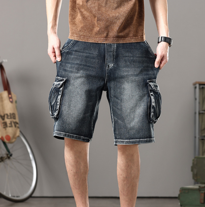 Rugged Stone Washed Shorts