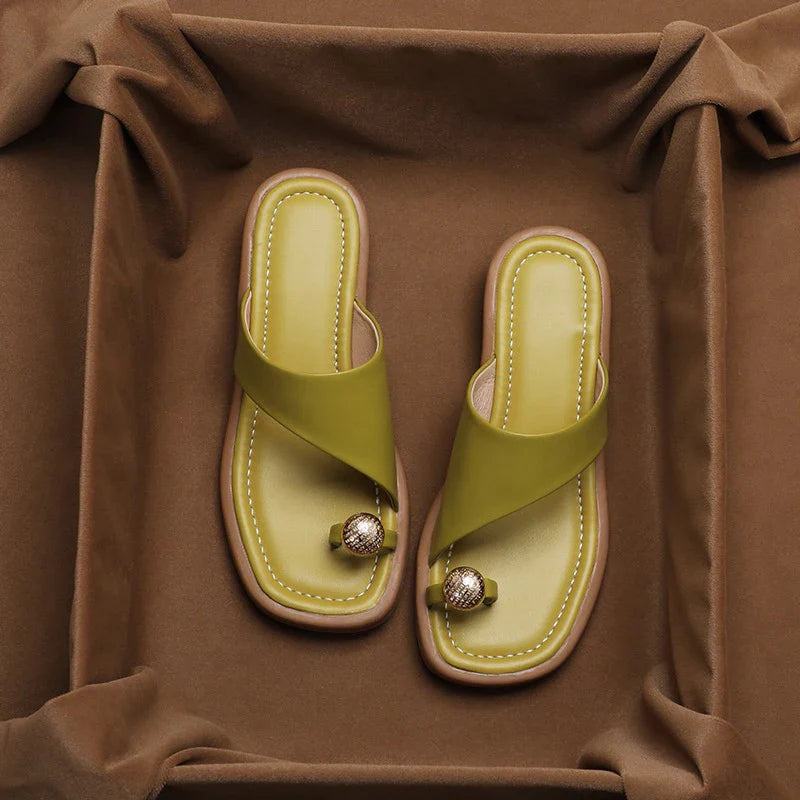 Roxy Leather Sandals