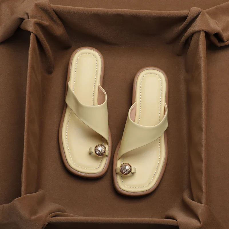 Roxy Leather Sandals