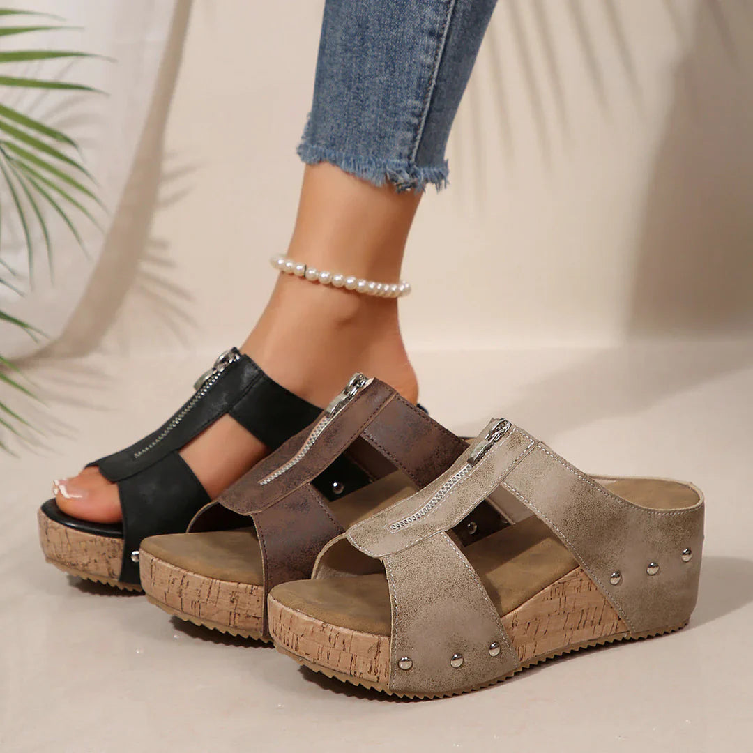 Ivy Wedge Sandals