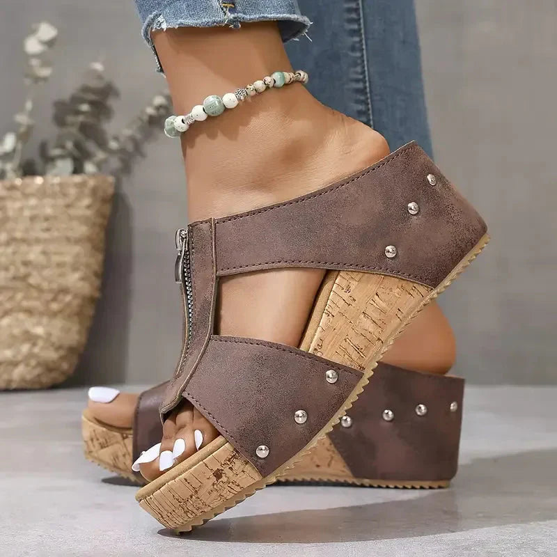 Ivy Wedge Sandals