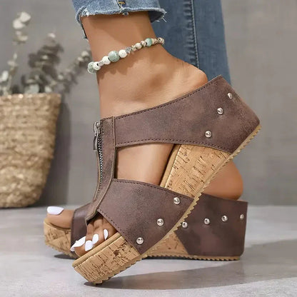 Ivy Wedge Sandals